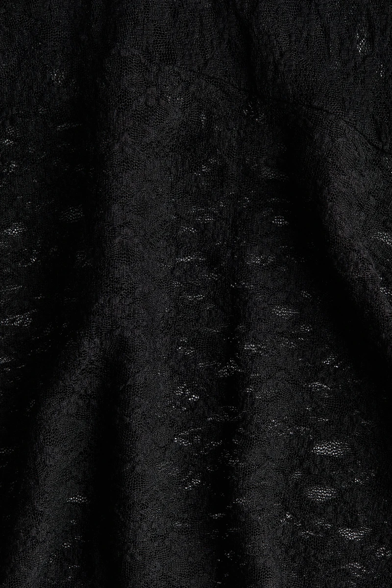 Asymmetric Lace Skirt