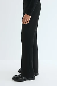 Pantalon de costume évasé classique