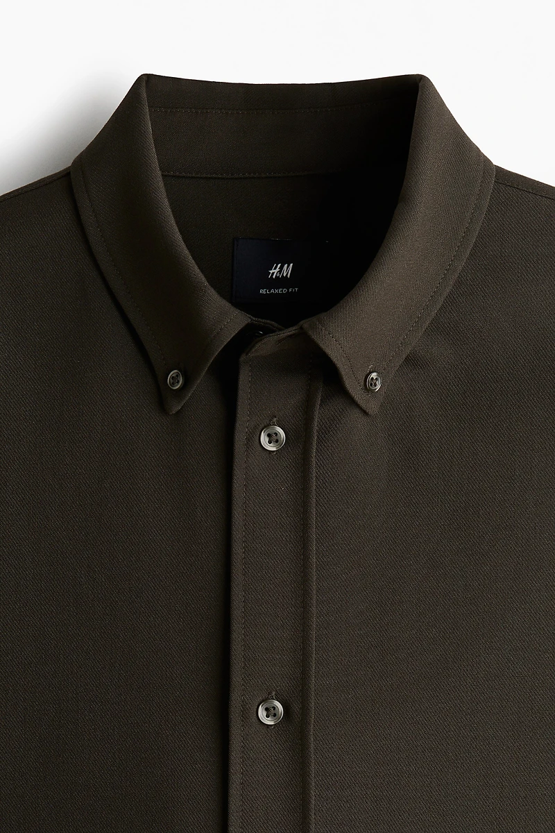 Relaxed-Fit Twill Shirt