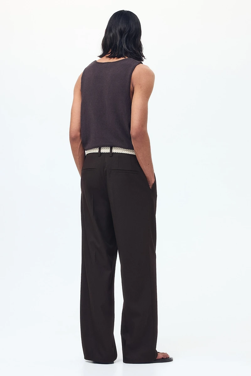 Pantalon chic ample