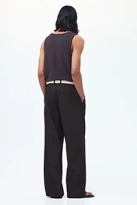 Pantalon chic ample