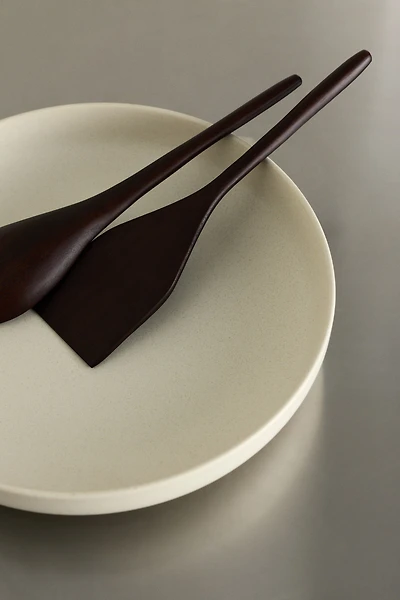 2-Piece Mango Wood Kitchen Utensil Set