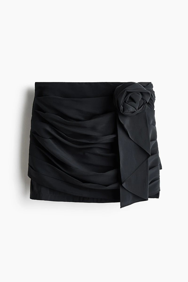Appliquéd Mini Skirt