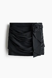Appliquéd Mini Skirt