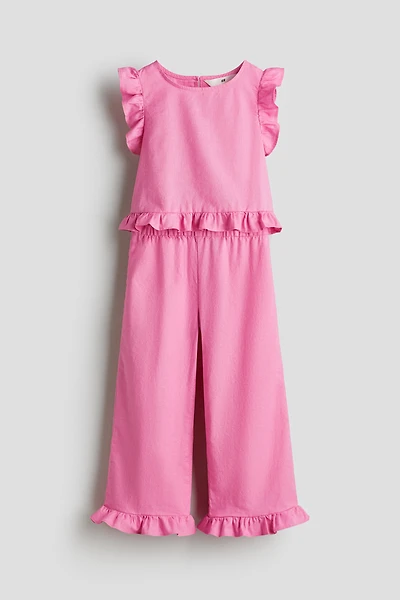 2-Piece Linen-Blend Set
