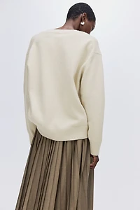 Chandail ample à encolure en V