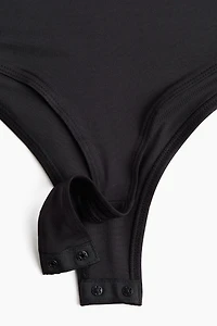 Bodysuit with Extra-narrow Shoulder Straps