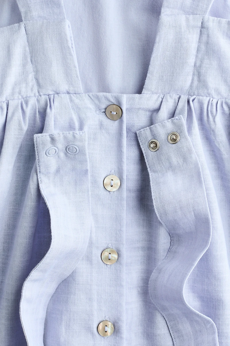 Robe empire en coton