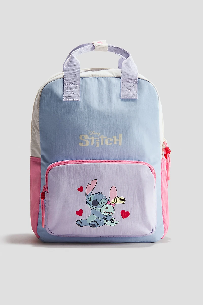 Printed Backpack