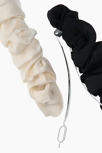 2-Pack Silk Hair Clips