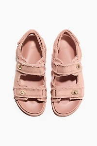 Cotton Twill Sandals