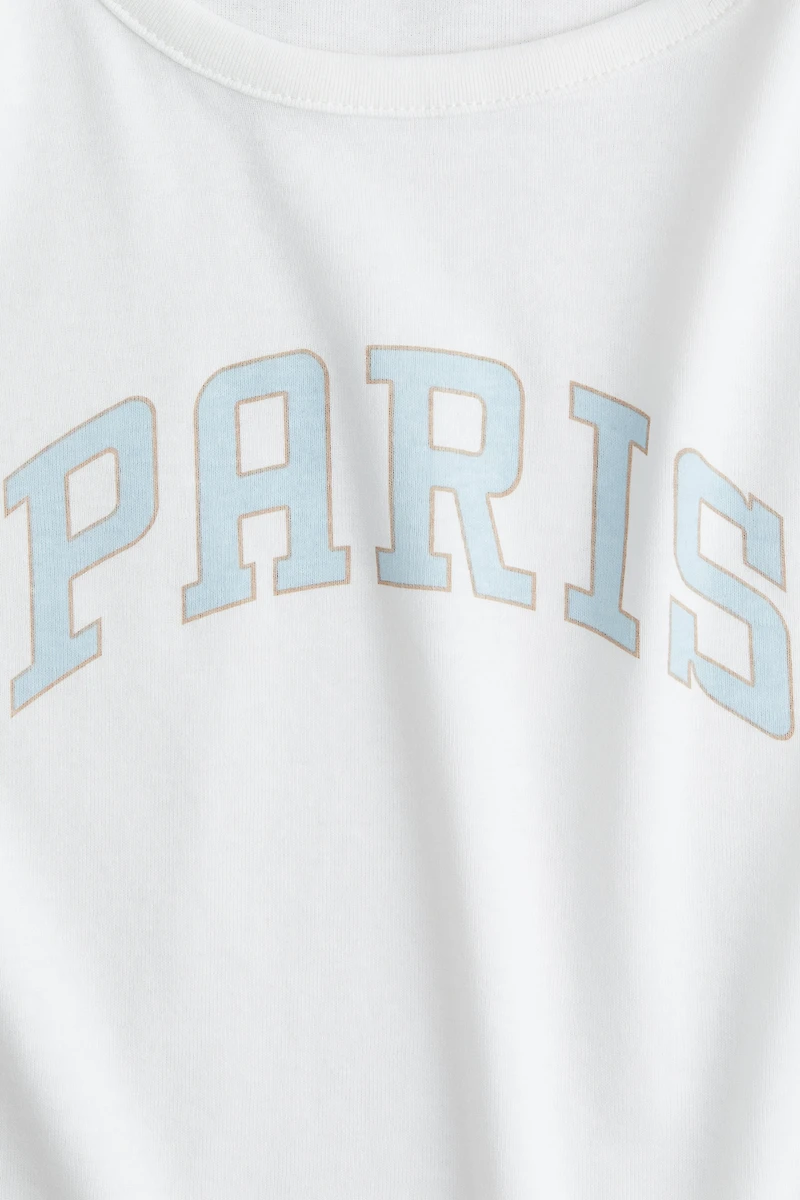 Haut en jersey de coton