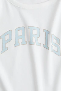 Haut en jersey de coton