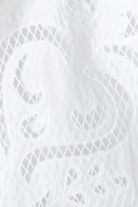 Blouse avec broderie anglaise