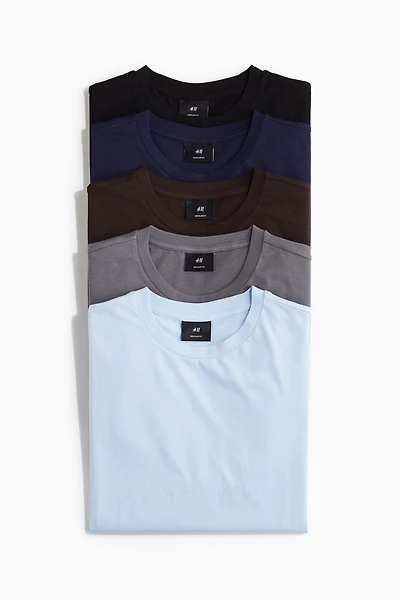 5-pack Regular Fit T-shirts