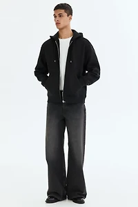 Loose-Fit Hooded Jacket