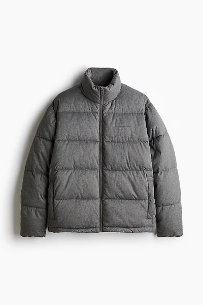 Loose Fit Water-Repellent Puffer Jacket