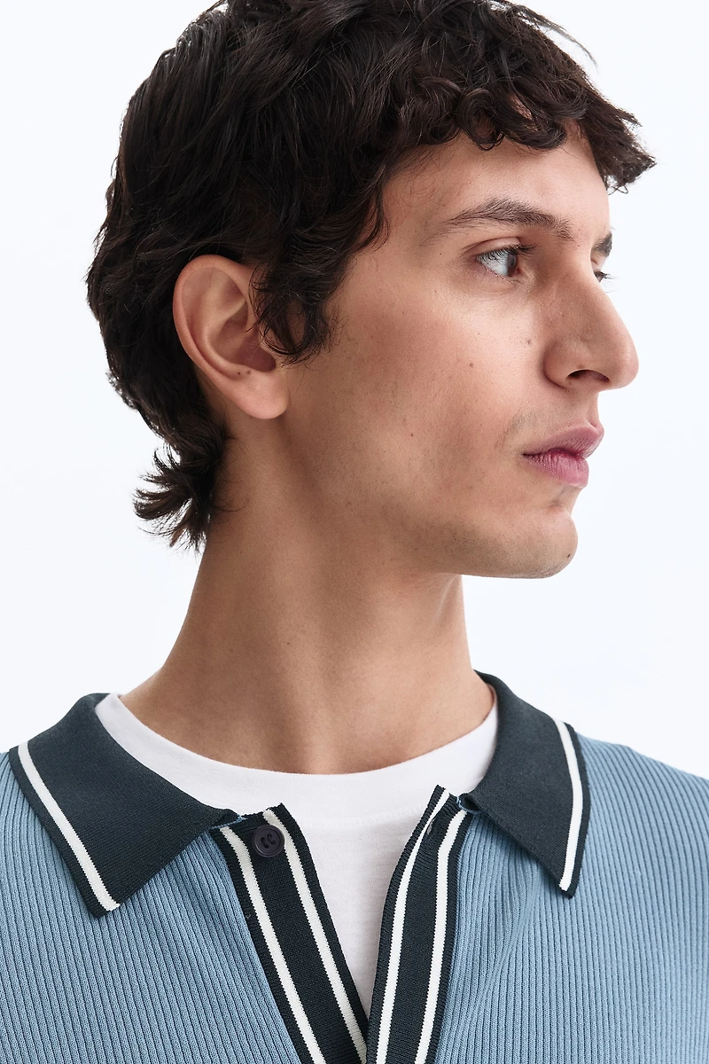 Regular-Fit Fine-Knit Shirt