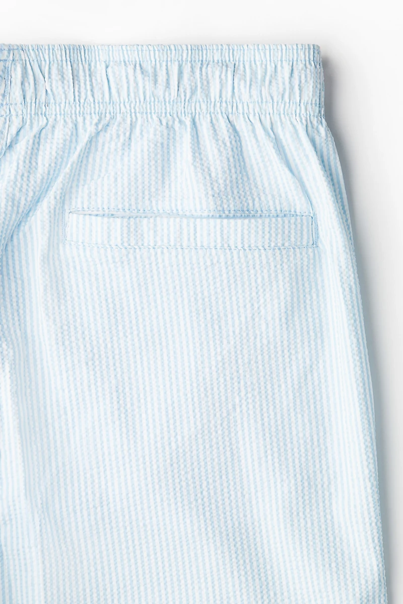 Seersucker Swim Shorts