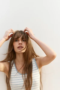 Ruffle-Trimmed Tank Top
