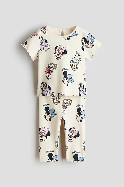 2-Piece Printed Cotton Set