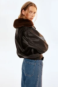 Jean ample taille haute