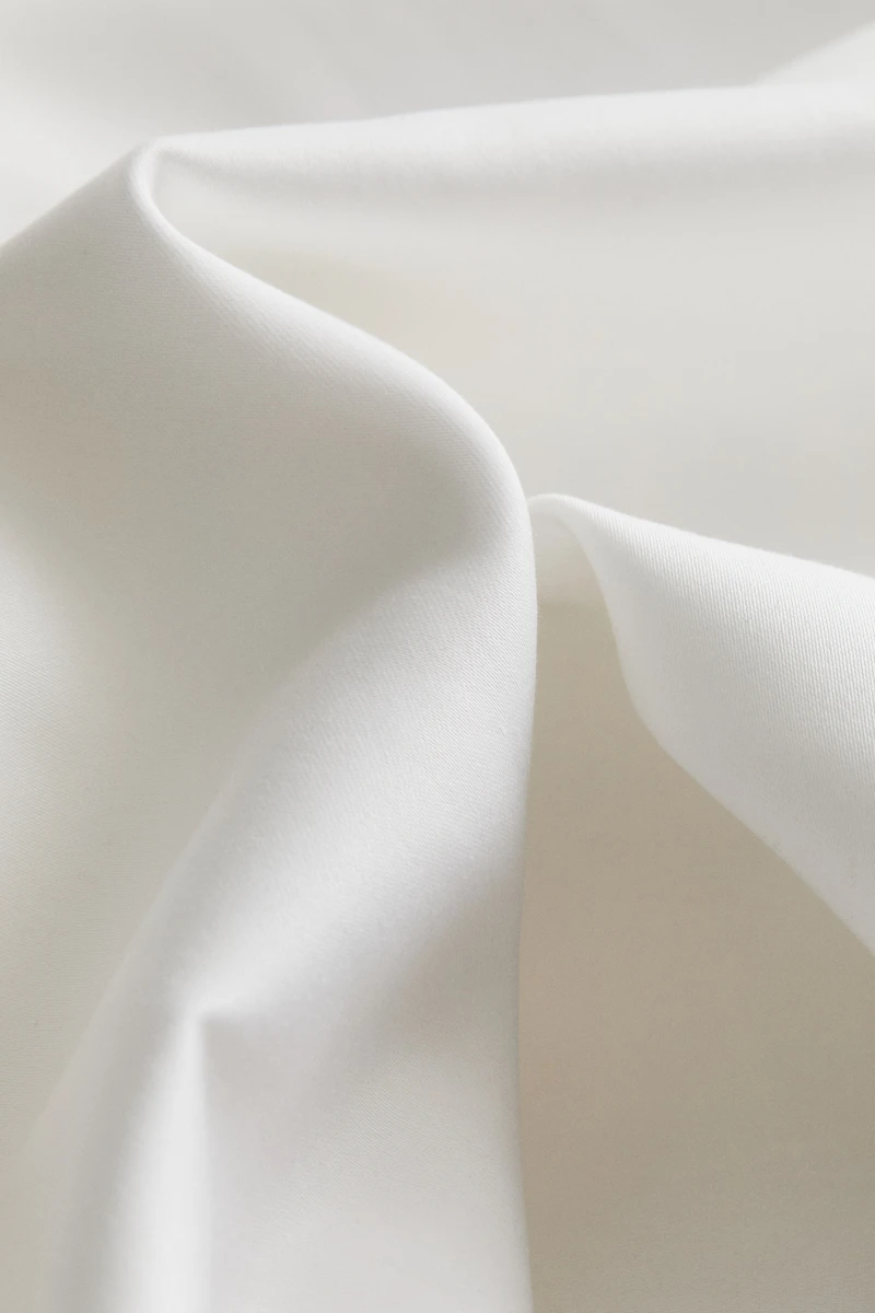 Taie d'oreiller en satin de coton