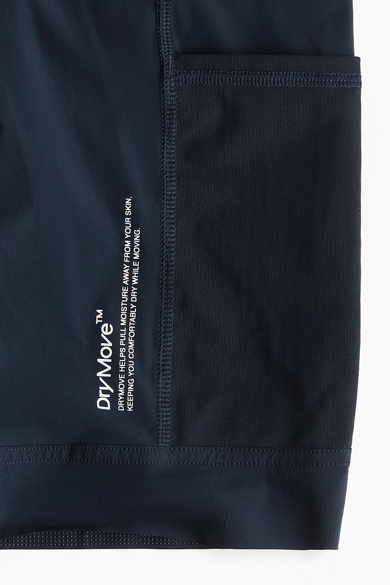 Mid-Length Cycling Bib Shorts with DryMove™