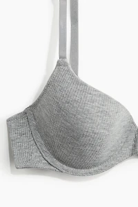 Padded Underwire Jersey Bra