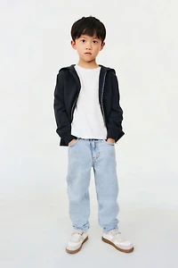 Jean effilé en coton mélangé