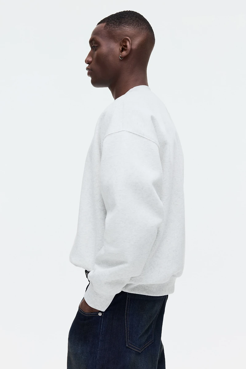 Oversized Printed Sweatshirt