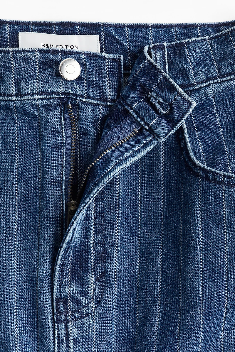 Jupe longue en denim