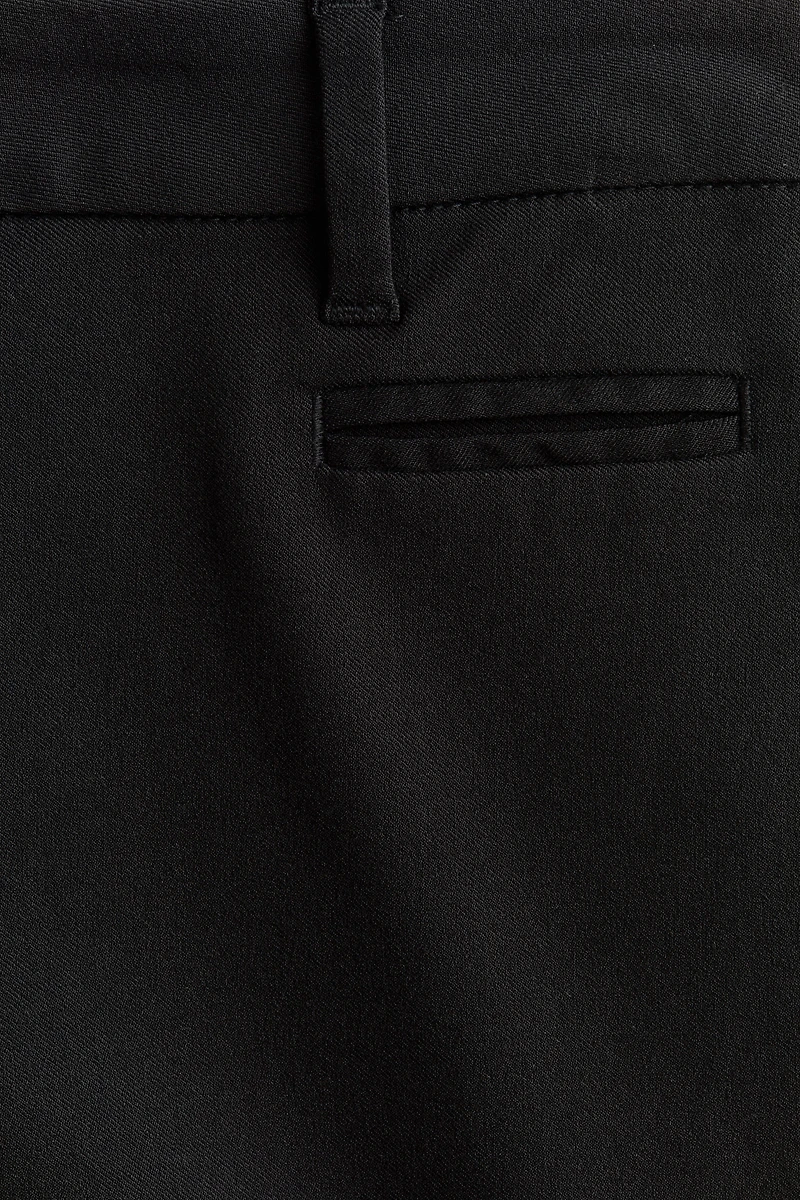 Fitted Ankle-Length Pants