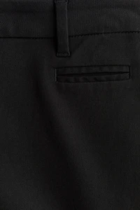 Fitted Ankle-Length Pants