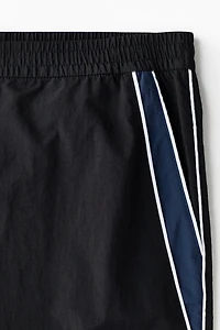 Loose-Fit Nylon Track Pants