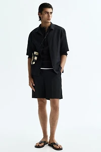 Loose-Fit Tailored Shorts