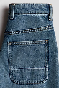 Baggy-Fit Denim Shorts