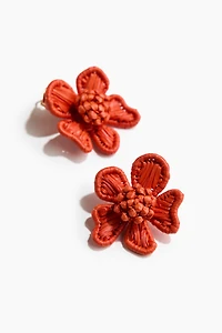 Flower-Shaped Earrings