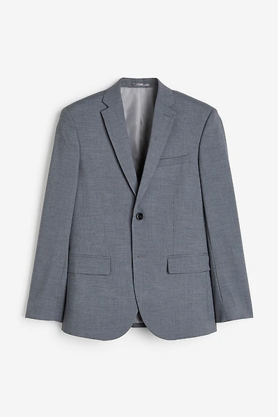 Slim Fit Single-Breasted Jacket