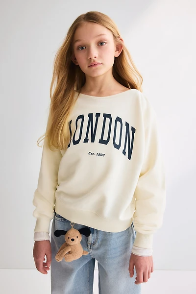 Oversized Off-the-Shoulder Top