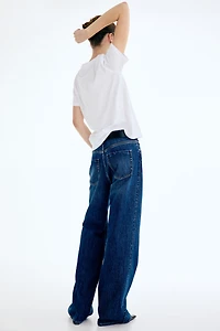 Wide High Jeans