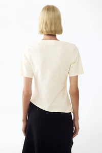 Draped Asymmetric Top
