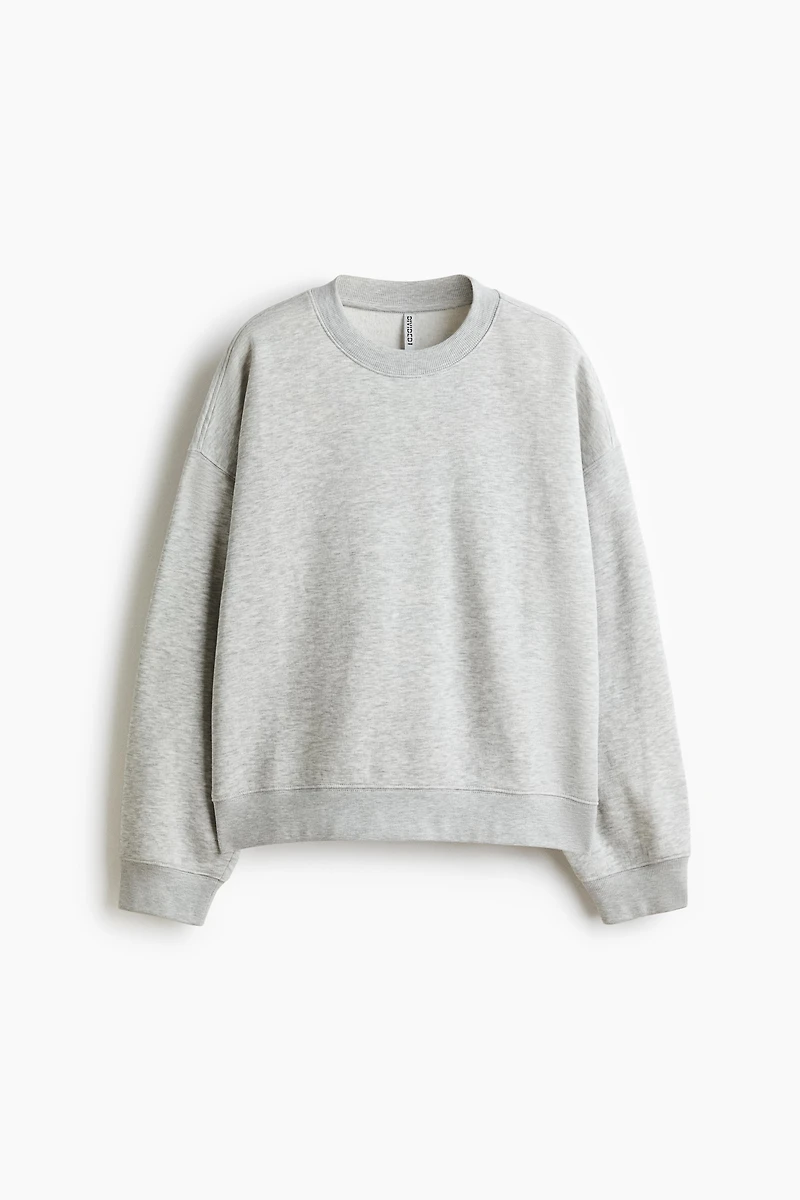 Sweatshirt with Printed Motif