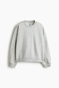 Sweatshirt with Printed Motif