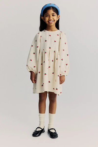 Cotton Muslin Dress