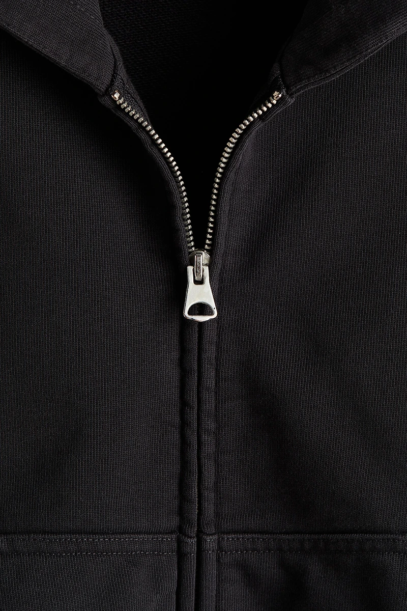 Oversized-Fit Hooded Jacket