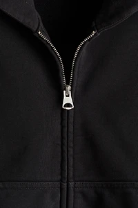 Oversized-Fit Hooded Jacket