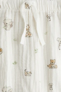 Cotton Muslin Pants