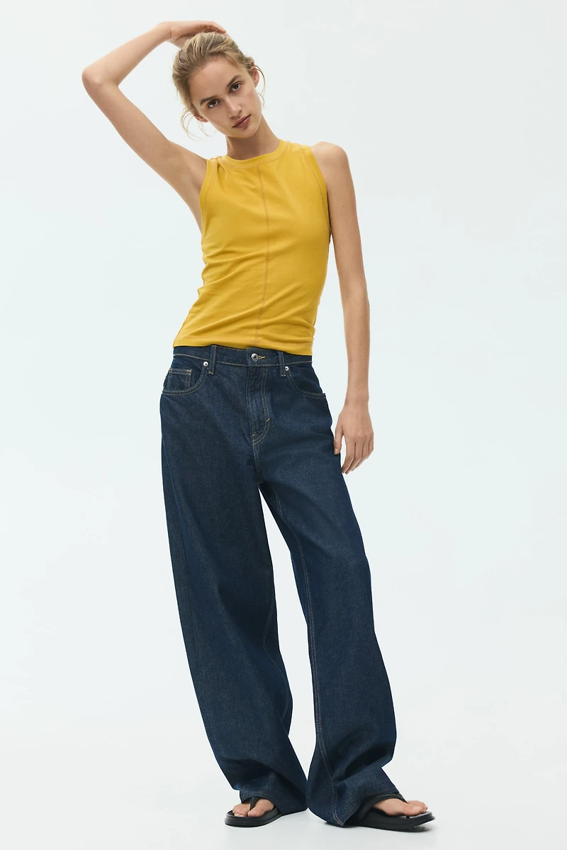 Flatlock-Seam Tank Top