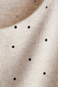 2-Pack Ribbed Cotton T-Shirts